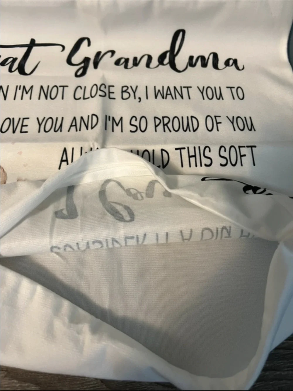 Great Grandma | love you pillow case cover 18 × 18 inches